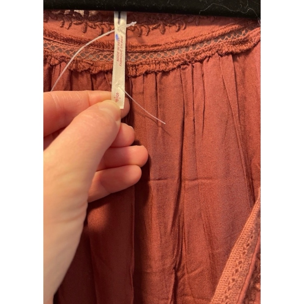 Free People Rust Brown Maxi Dress - Picture 7 of 7
